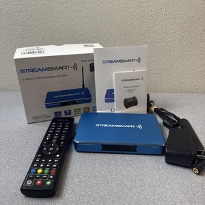 STREAMSMART Pro Media Streaming TV Box con telecomando e alimentatore *FUNZIONANTE - Foto 1 di 7