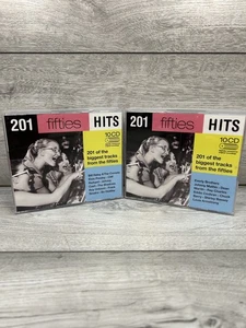 VARIOUS ARTISTS : 201 FIFTIES HITS (10 x CD)  - Picture 1 of 2