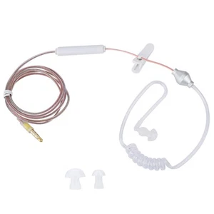 (Transparent Single Ear)Air Tube Headset Electromagnetic Headset - Zdjęcie 1 z 12