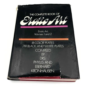 Drs. Phyllis & Eberhard Kronhausen COMPLETE BOOK OF EROTIC ART Volumes 1 and 2 - Bild 1 von 8