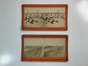 Florida “Old Fort San Marco” “Interior View of the Old Spanish Fort” Stereoviews - Picture 1 of 8