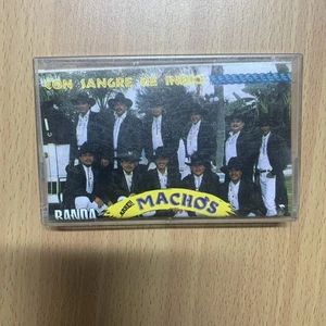 Banda Machos, Con Sangre De Indio, 1992 Fonovisa, Cassette Tape - Picture 1 of 7