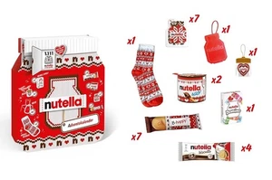 Nutella Calendario de Adviento 2025 Chocolate Alternativo 24 golosinas NUEVO EMBALAJE ORIGINAL - Imagen 1 de 3