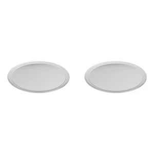 2 Stück 10 Zoll breiter Rand Aluminium Pizzaform Backblech - , Perfektes Backen K7G2 - Bild 1 von 7