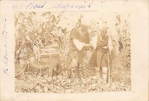 Macedonia - Macedonian peasants - REAL PHOTO Year 1918 - Publ. unknown - Picture 1 of 2