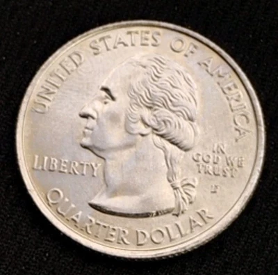 2008 P Arizona Burnished Strike Quarter - Golden Tone/Matt - Image 1 of 4