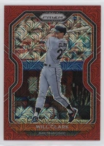 Panini Prizm Tier III 2021 rojo Mojo Prizm/149 Will Clark #217 - Imagen 1 de 3