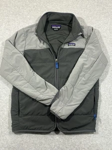 $179 Patagonia Uomo Confezione In Puff Giacca Isolata Grigio Forgiato Taglia Media - Foto 1 di 12