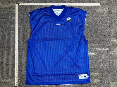 Camiseta deportiva de baloncesto AND1 para hombre XXL reversible azul blanco malla sin mangas Foto 1 de 4
