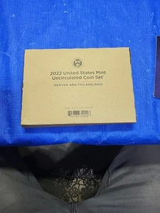 2022 P + D United States Mint Uncirculated Coin Set 20 Coins Sealed Box Mint Set - Picture 1 of 3