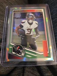 Fútbol americano Panini Score 2025 #131 tanque Dell, Houston Texans plateado/299 - Imagen 1 de 3