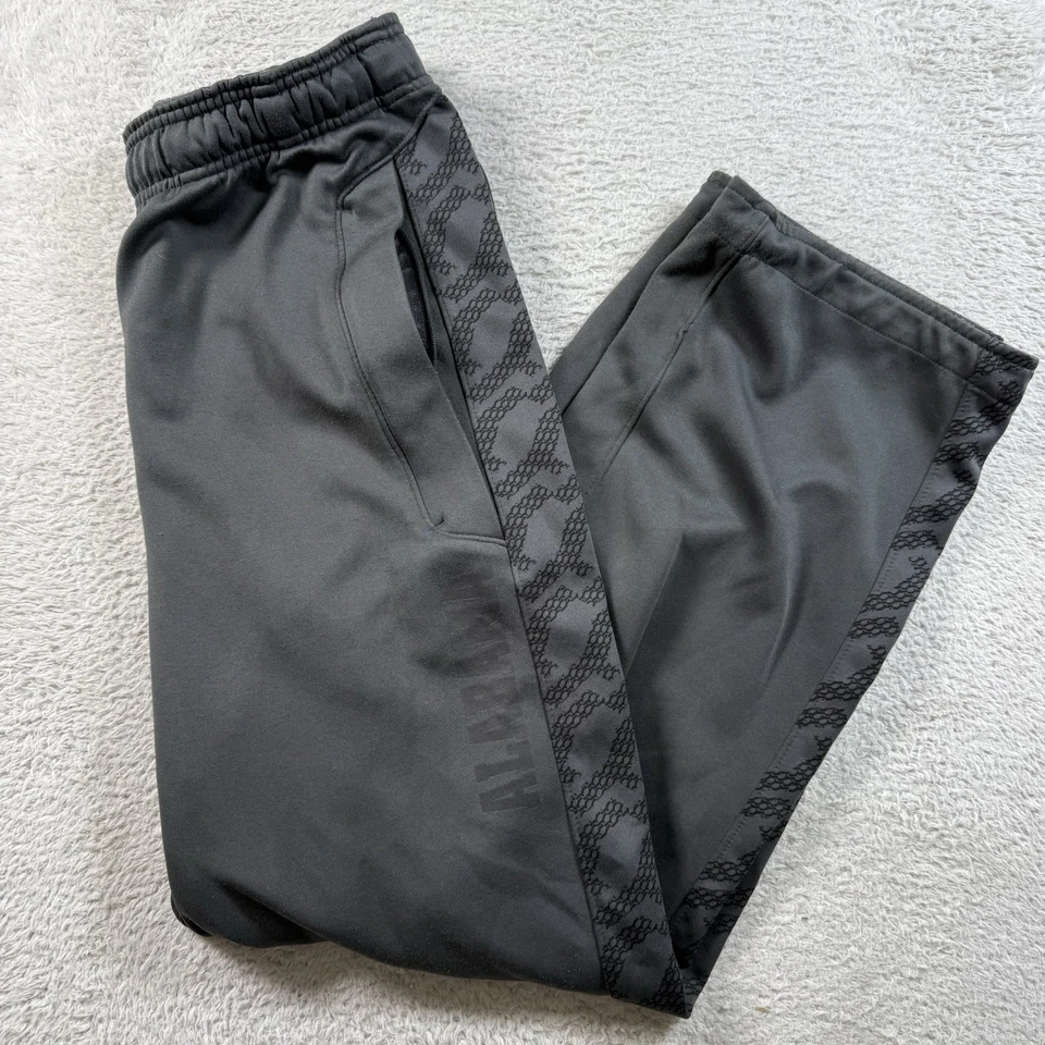 Nike Alabama Crimson Tide Sweatpants Mens Medium Grey Dri-Fit Drawstring Pants - Image 1 of 4