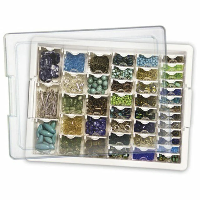 Darice EWC0510 45-Piece Bead Storage Solutions Storage Tray