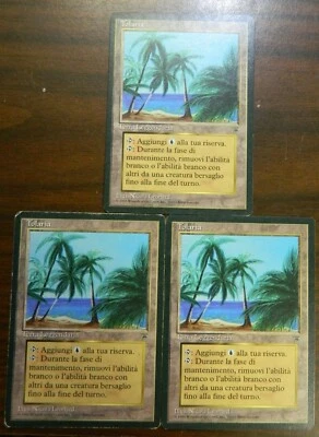MTG Italian Legends Tolaria x3 Uncommon Land Played to Excellent Cond - Image 1 of 2