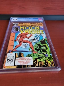 EXCELLENT!  Moon Knight #13 1981 Daredevil App Sienkiewicz Art CGC 9.2 GRADED - Picture 1 of 3