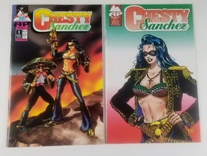 Chesty Sanchez #1 #2 NM Antarctic - Mexican Super Heroine Print Run: Z - Picture 1 of 6