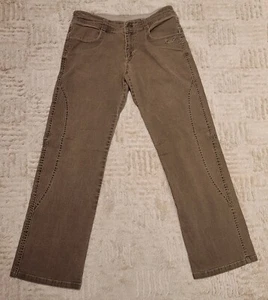 Kuhl Women's Size 4 Petite Brown Jean Hiking Walking Pants 26" Inseam EUC! - Picture 1 of 10