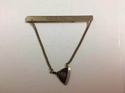 Barra de corbata vintage RCA Advertising Radio Supply Co. para hombre Foto 1 de 4