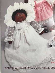 Sewing Pattern The Original Doll Baby Martha Nelson Thomas Christening gown - Imagen 1 de 7