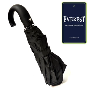 Windproof Black Color Fashion Automatic J Hold Umbrella For Men ( Model # 4 ) - Picture 1 of 3