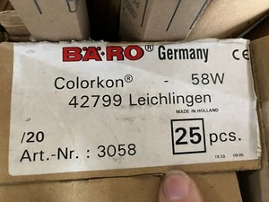BÄRO Leuchtstofflampen 58W Lebensmittel T8 Lampe Leuchstoffröhre 3058 - Bild 1 von 1