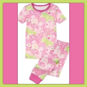 NWT 2T Gymboree ZEBRA & HEARTS GYMMIES 2pc PANTS & TOP Set COTTON PJs SLEEPWEAR - Picture 1 of 3
