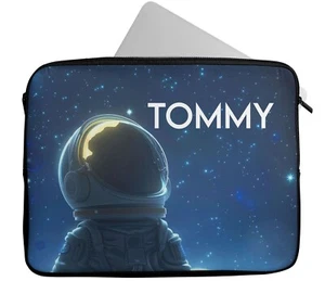 Personalised Any Name Space Design Laptop Case Sleeve Tablet Bag 560 - Picture 1 of 5