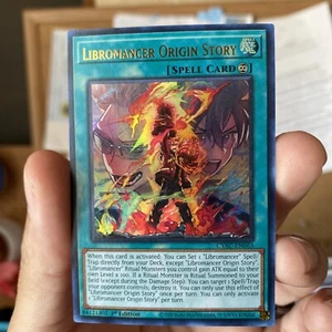 Libromancer Origin Story CYAC-EN063 • Ultra Rara • 1ª Edizione • NM • Yu-Gi-Oh! - Foto 1 di 3