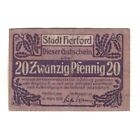 [#327362] Banknote, Germany, Herford Stadt, 20 Pfennig, Personnage, 1920, 1920-0