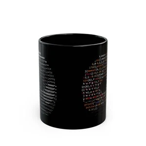 Donut-shaped C Code Mug - Picture 1 of 4