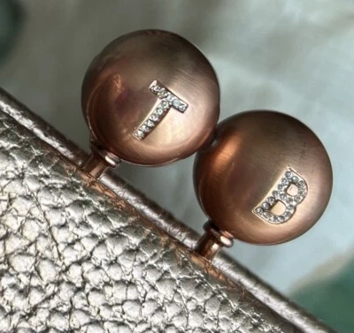 Bandolera Ted Baker de cuero granulado dorado rosa Foto 1 de 4