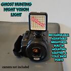 Ghost Hunting Night Vision Light Rechargeable & adjustable brightness Paranormal