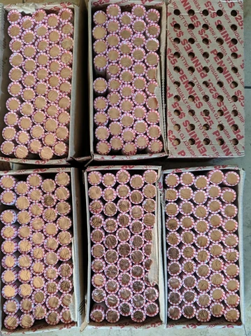 (7 Rolls) 2023 P Lincoln Shield Cents Penny BU Rolls from Fed Box Cover