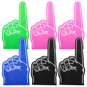 6pcs Giant Foam Fingers for Sports Events & Parties-RL
