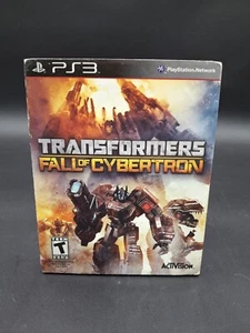 Transformers: Fall of Cybertron (Sony PS3 2012) CIB, con cover slip testato/funzionante - Foto 1 di 9