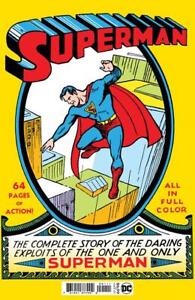 SUPERMAN #1 (FACSIMILE EDITION)(2022) COMIC BOOK ~ DC Comics