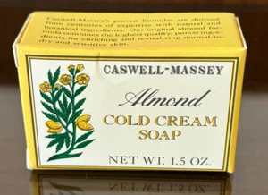 NEU NOS Caswell Massey Mandel Erkältungscreme Seife 1,5 Oz. Hautpflege Reise - Bild 1 von 2