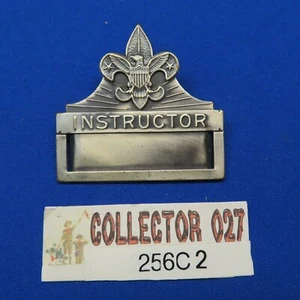 Boy Scout Instructor Name Tag  256C2 - Picture 1 of 2
