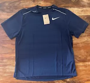Nike Miler 1.0 T Shirt - Midnight Navy - BNWT *MUST READ DETAILS FOR SIZING* - Picture 1 of 5