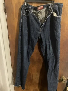 Arizona Mens Dark Jeans Size 38x34 - Picture 1 of 4