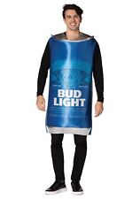 Bud Light Beer Can Tunic Adult Men's Women's Funny Halloween Costume One Size