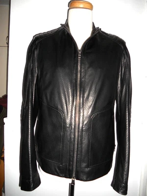 Hugo Boss Mercedes-AMG Petronas super soft Nappa Leather Jacket Sz uk 40R"EUR50R - Image 1 of 4