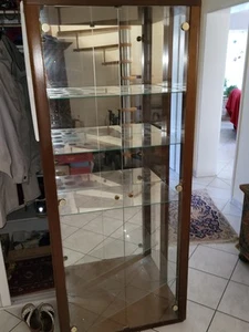 vitrinenschrank holz - Bild 1 von 1