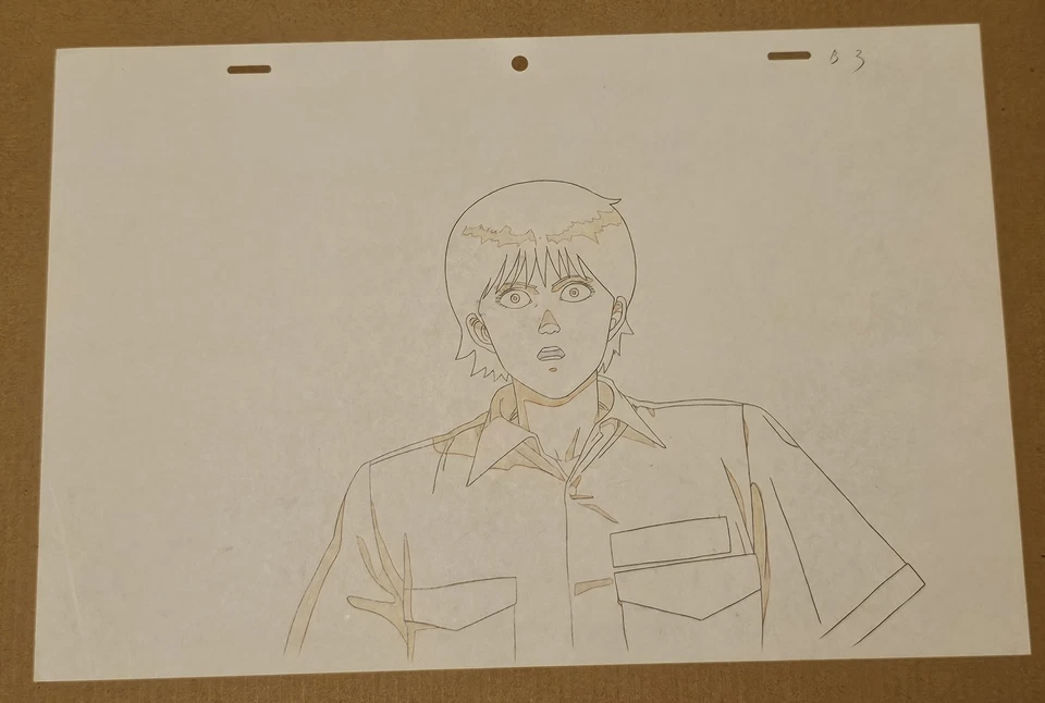 Katsuhiro Ôtomo Akira Anime 1988 Original Production Cel Douga Sketch  - Image 1 of 1