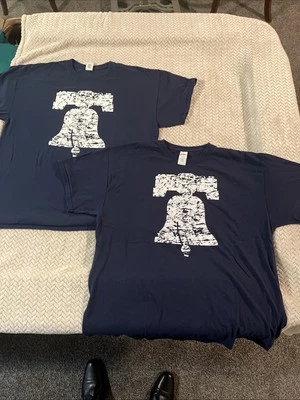 2019 PHILADELPHIA PHILLIES OPENING DAY MCDONALDS T-SHIRTS-2 MEN’S XL - Image 1 of 4