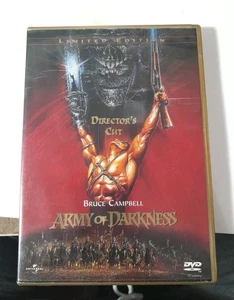 Army of Darkness DVD Directors Cut Bruce Campbell Limited Edition Only 40k Made - Bild 1 von 6