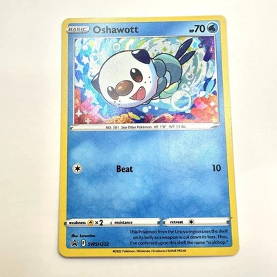 Oshawott SWSH222 SWSH: Sword & Shield Promo Cards Holo - Image 1 of 2