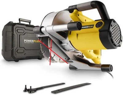 Powerplus POWX0650 1800W 230V Mauer-Schlitzfräse - Bild 1 von 4