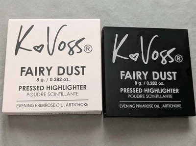 K Voss NYC Fairy Dust Pressed Highlighter Moonlight/Starkissed - 8 g/0.282 oz  - Image 1 of 4