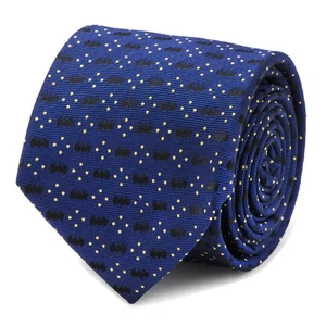Cravatta uomo DC Batman Icon Diamond Dot Navy - Foto 1 di 5
